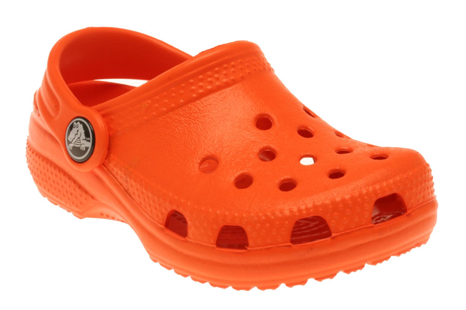 Crocs Kids Cayman (Orange) Sandals chez Sarenza (14755)