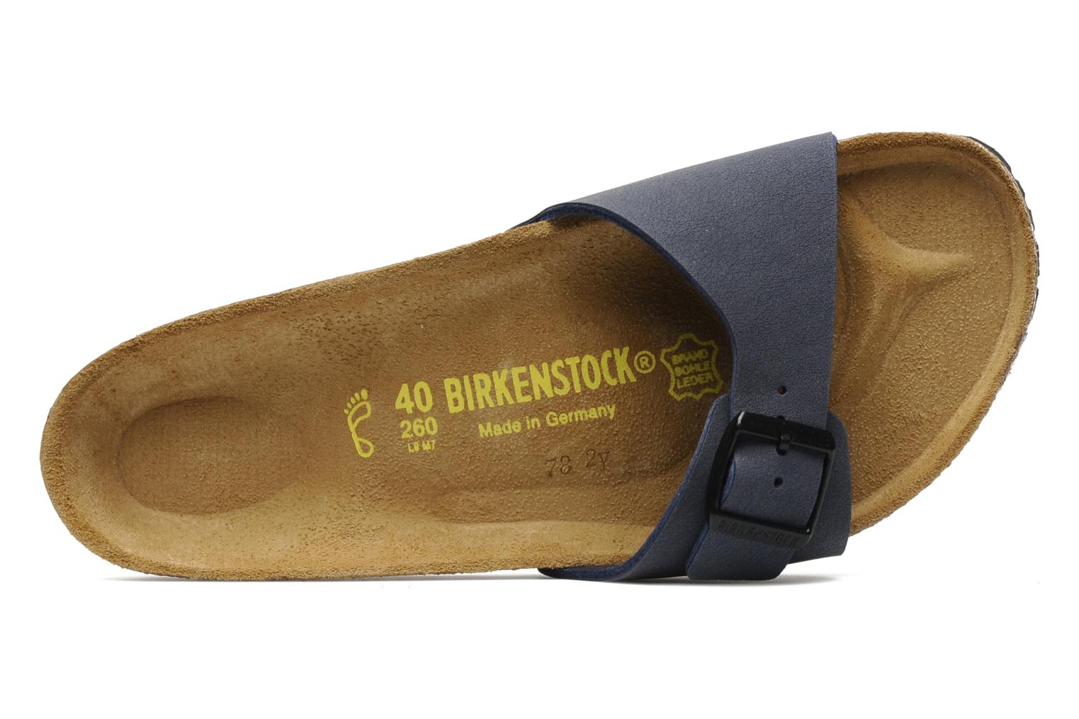 birkenstock madrid navy patent
