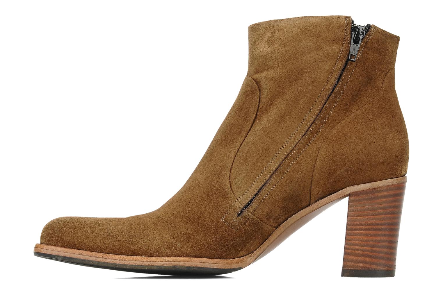 Free Lance Queenie 7 low zip boot (Marron) Bottines et boots chez