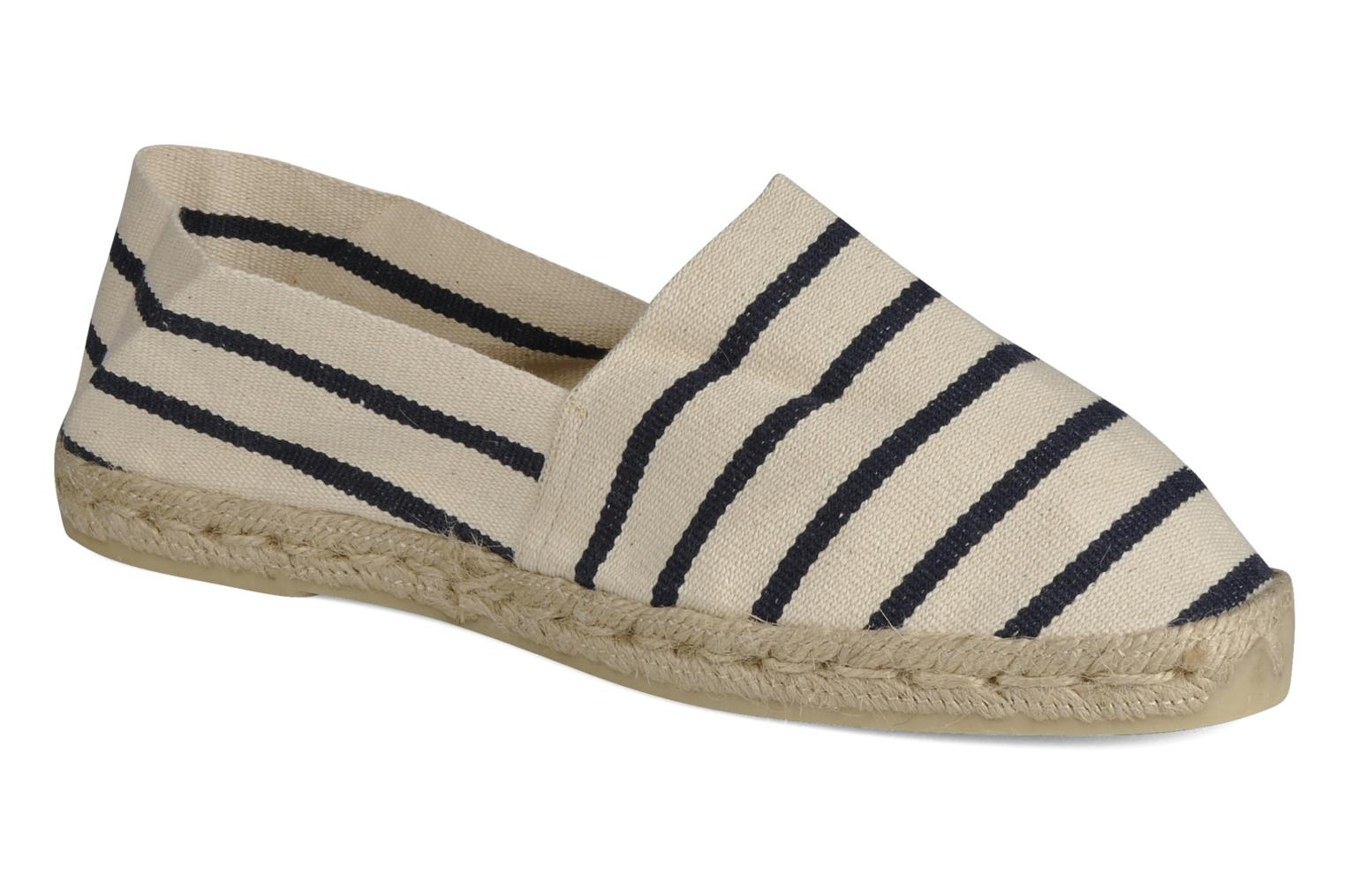 Marques Chaussure femme La maison de l'espadrille femme Sabline Rayure F Ecru marine Marques Chaussure femme La maison de l'espadrille femme Sabline Rayure F Ecru marine
