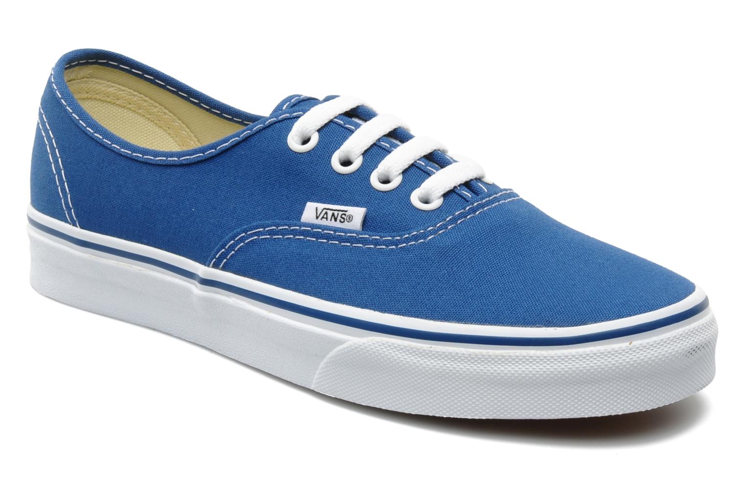 vans bleu a carreaux