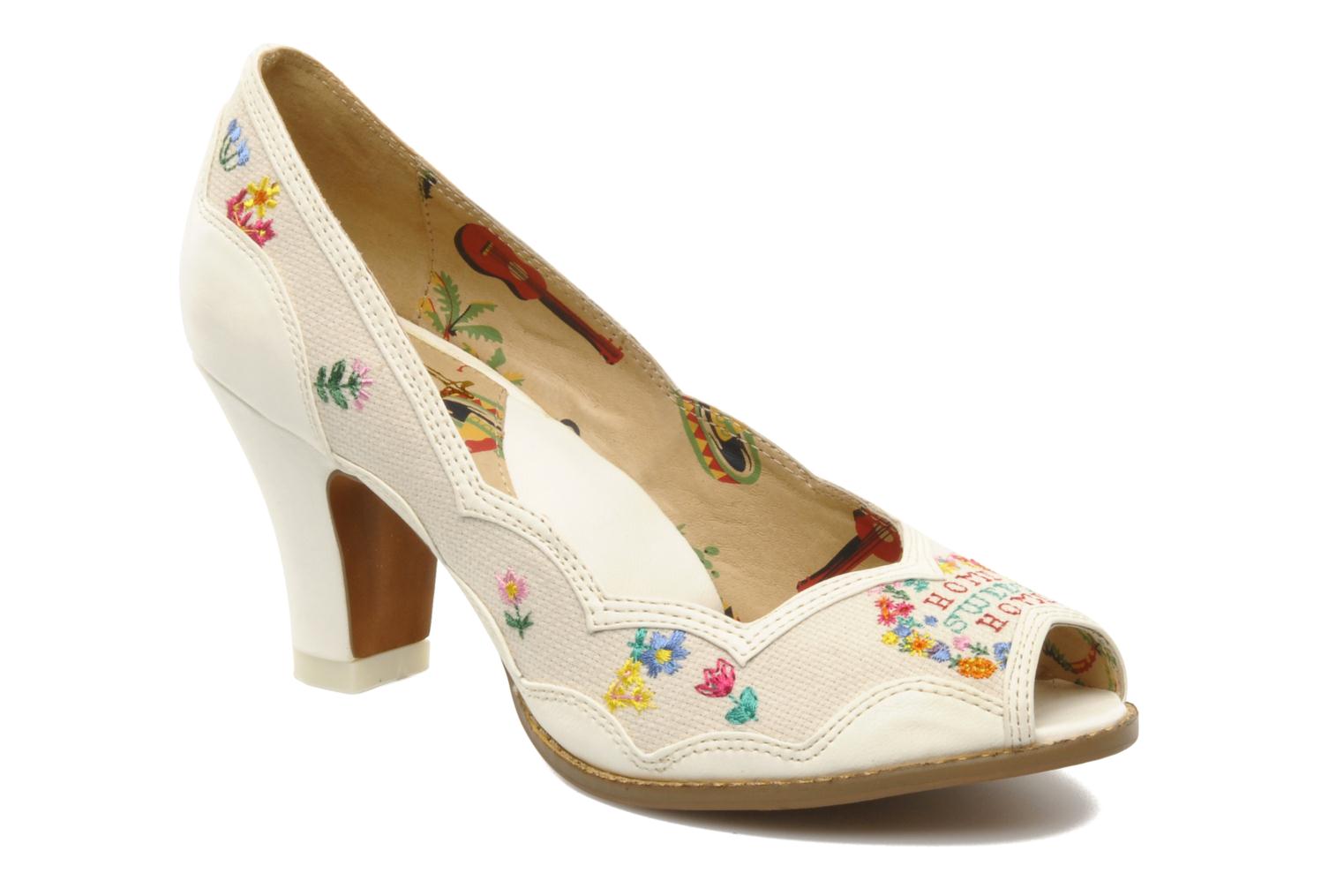 Miss LFire HOME SWEET HOME (White) High heels chez Sarenza (82187)