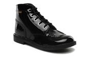kickers vernis noir