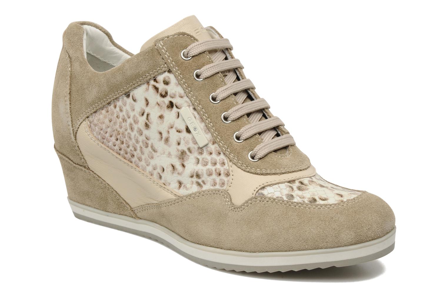 geox illusion 34 wedge sneaker