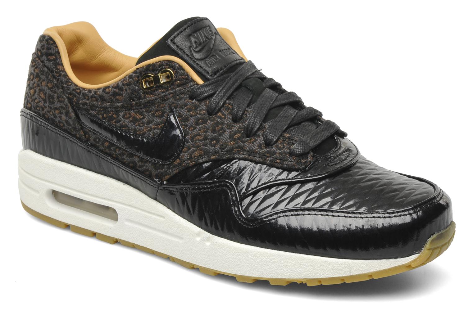 nike air max 1 fb woven black leopard