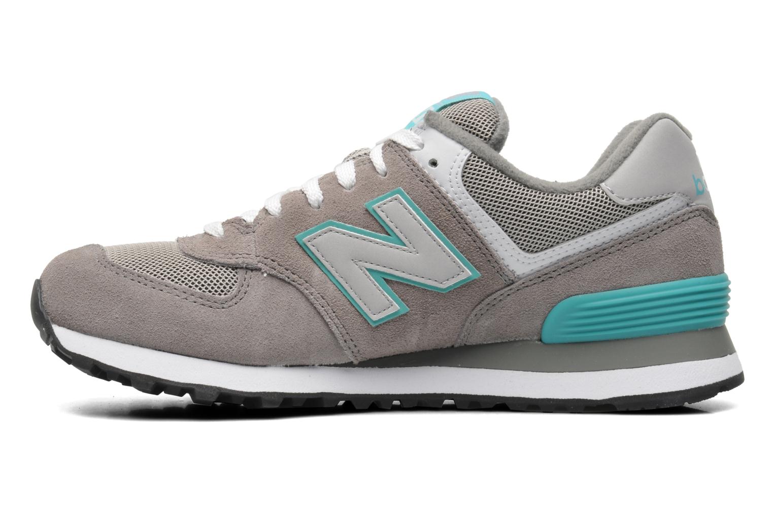 New Balance WL574 (Gris) - Baskets chez Sarenza (210201)
