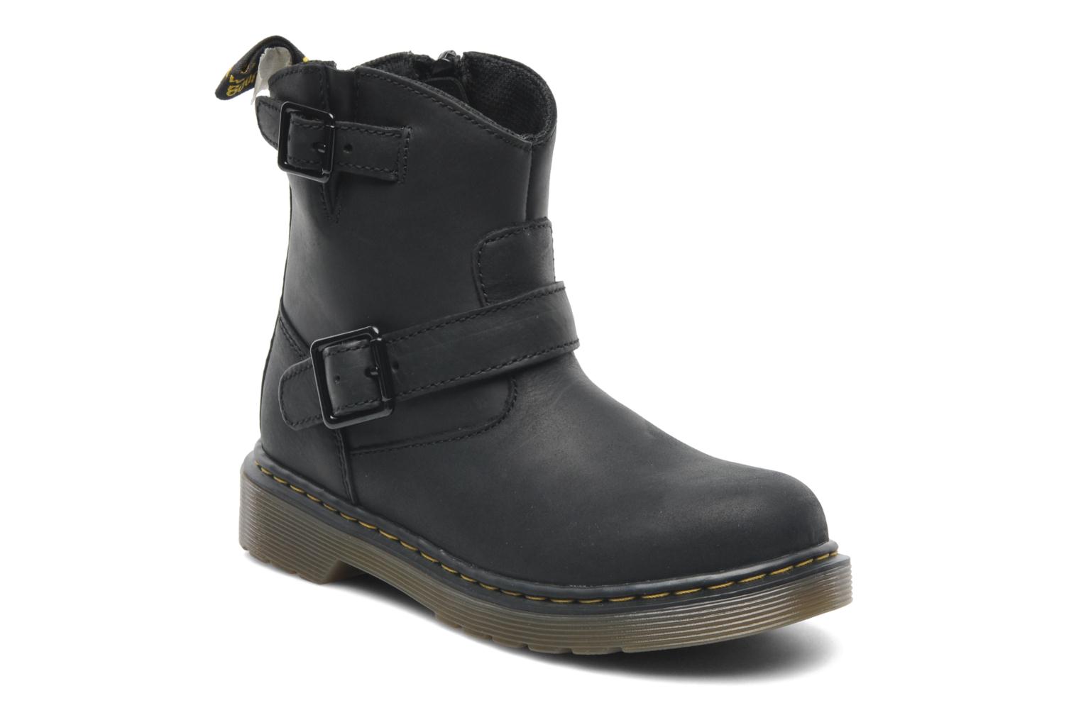 DR. Martens Juniors Blip Engineer Boot (Black) Ankle boots chez