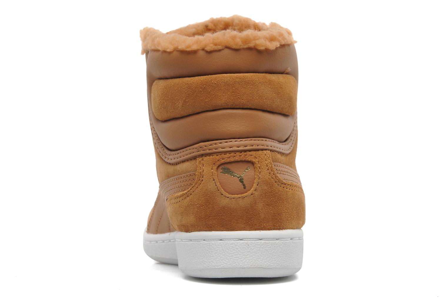 puma vikky platform beige