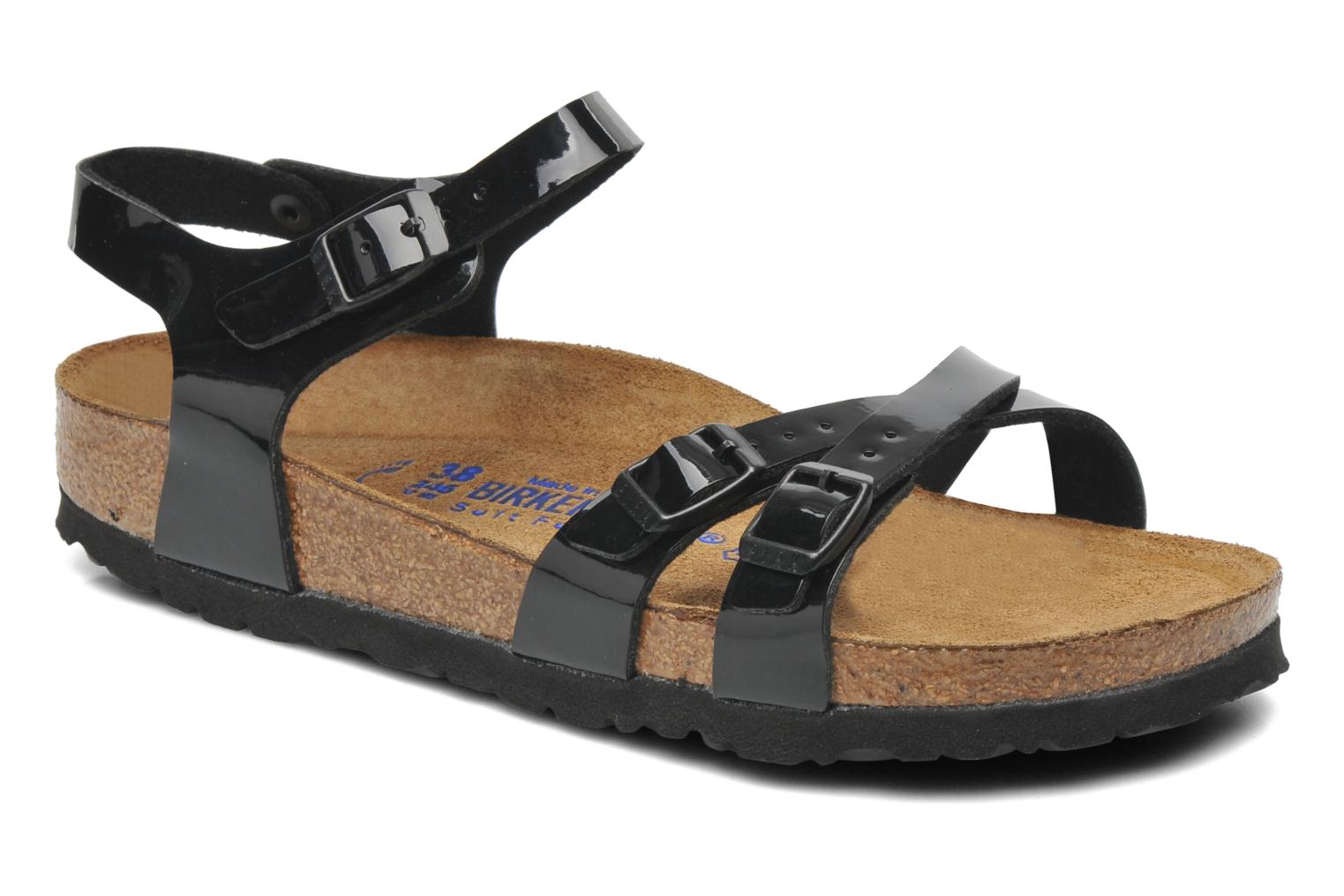 Birkenstock Kumba Flor W (Black) Sandals chez Sarenza (217998)