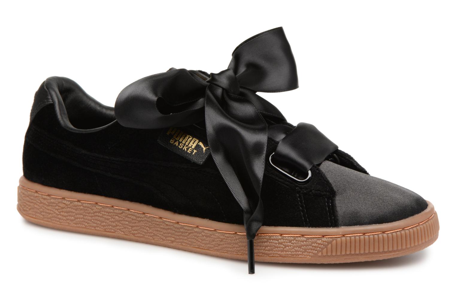 Sneaker PUMA SUEDE BOW WN'S Color Nero Sneaker PUMA SUEDE BOW WN'S Color Nero