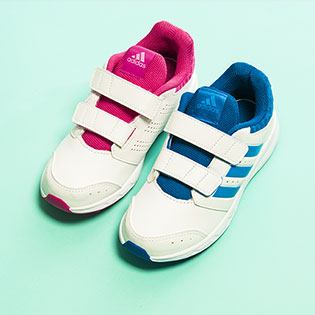 Adidas klittenband sneakers