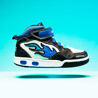 Blauwe Geox sneakers