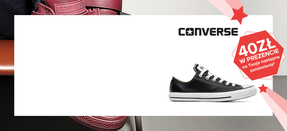 Converse do 50% taniej