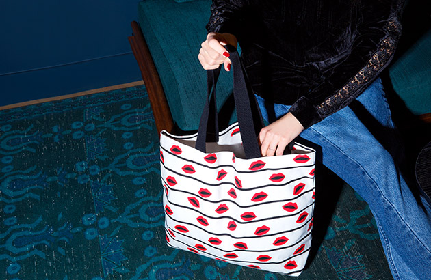 Dressing : Taschen print arty