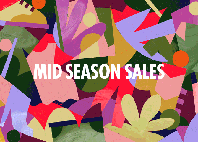Mid Season Sale*: Op til -70%