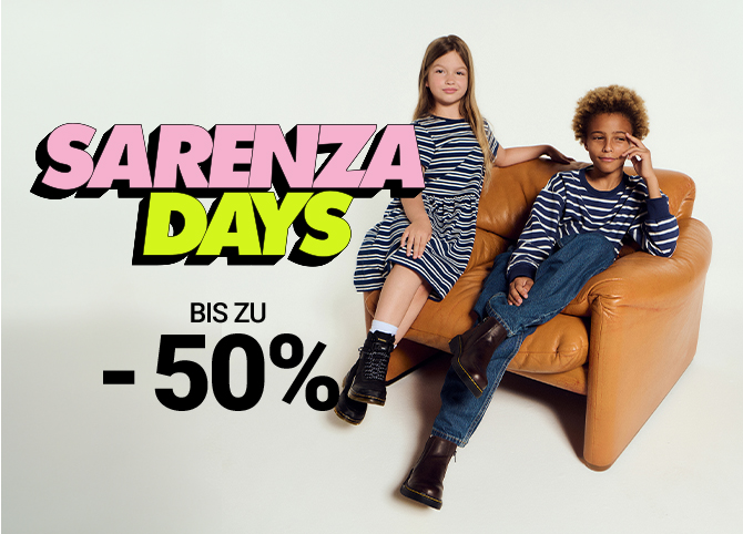 Sarenza Days: Bis zu -50%