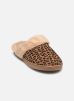 Isotoner Chaussons Mule Cuir et Fourrure pour Femme Female 36 97421/Leopard