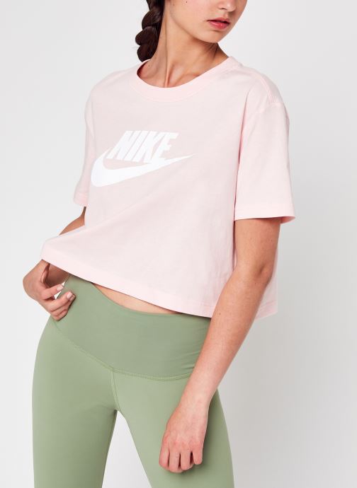 Vêtements Nike W Nike Sportwear Tee Essential Crp Icn Ftra pour  Accessoires