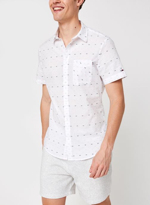 TJM SHORT SLEEVE DOBBY SHIRT par Tommy Jeans