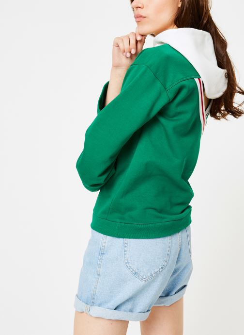 Champion Large Script Logo Bi-Colour Hooded Sweatshirt par Champion