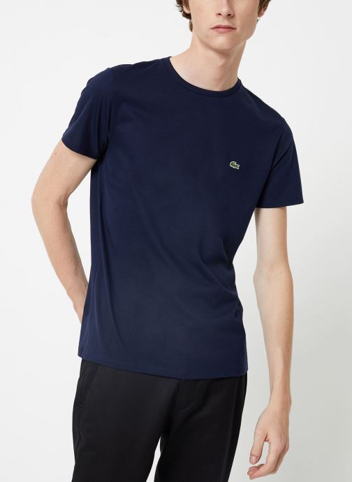 Vêtements Lacoste T-shirt col rond en jersey pour Accessoires