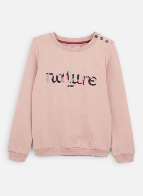 Sweat "Nature" Rose Chiné - Coton néoprène par Jean Bourget