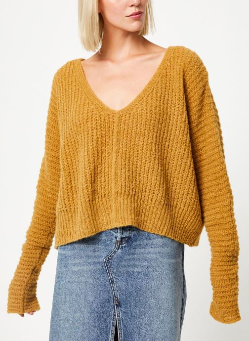 MOONBEAM V PULLOVER par Free People