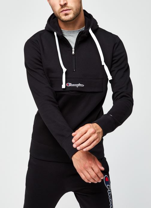 Half zip hooded sweatshirt par Champion