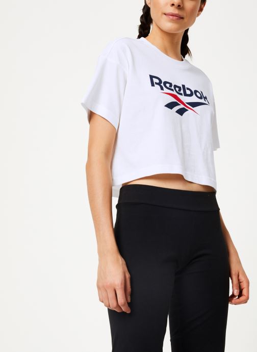 Cl V Crop Tee par Reebok