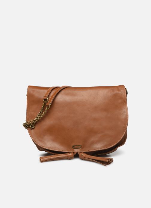 Sac cuir Plum Camel BL95099 par IKKS Women