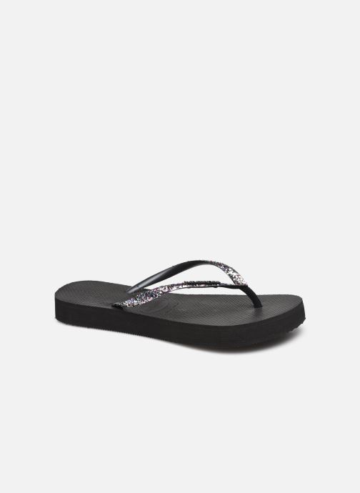 Hav. Slim Flatform Glitter W par Havaianas