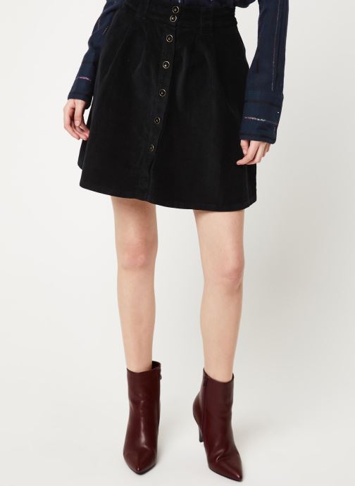 SKIRT - BUTTONED VELVET SKIRT par Cuisse de Grenouille