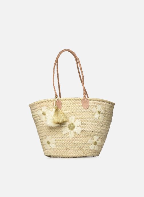 Panier Artisanal Fleur Crème par Etincelles