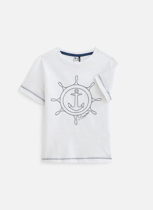 Tee-shirt blanc 3Q10075 par 3 Pommes