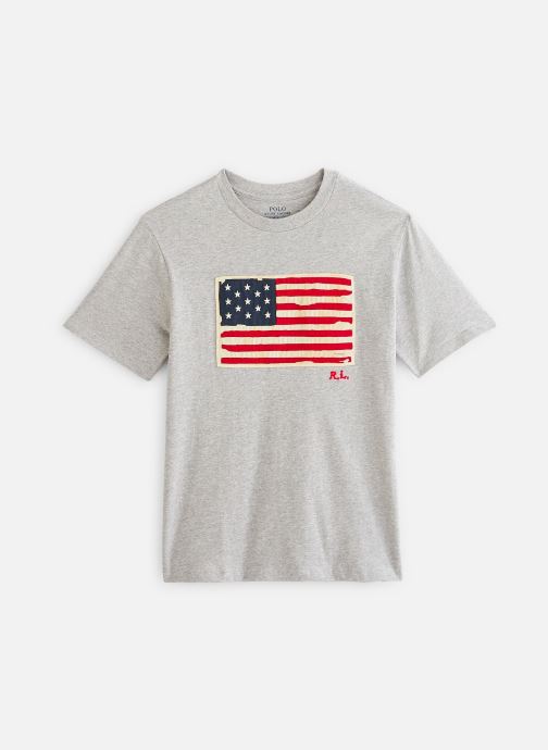 Ss Flag Tee-Tops-T-Shirt par Polo Ralph Lauren