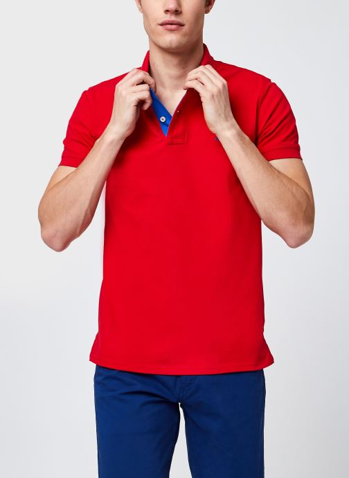 Contrast Collar Pique SS Rugger par GANT