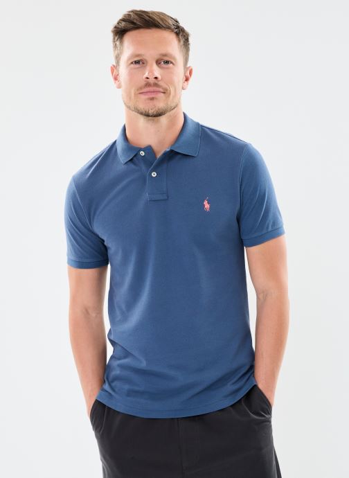 Vêtements Polo Ralph Lauren Polo cintré en coton piqué 710536856 pour  Accessoires