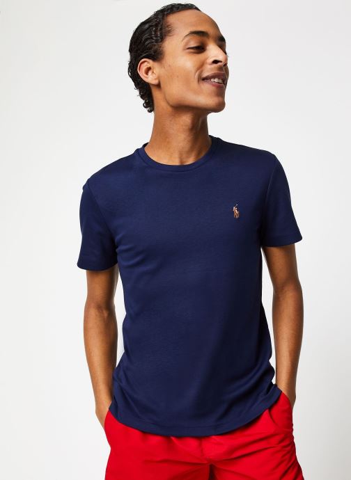 Vêtements Polo Ralph Lauren T-Shirt Coupe Ajustée En Coton Doux 710740727 pour  Accessoires