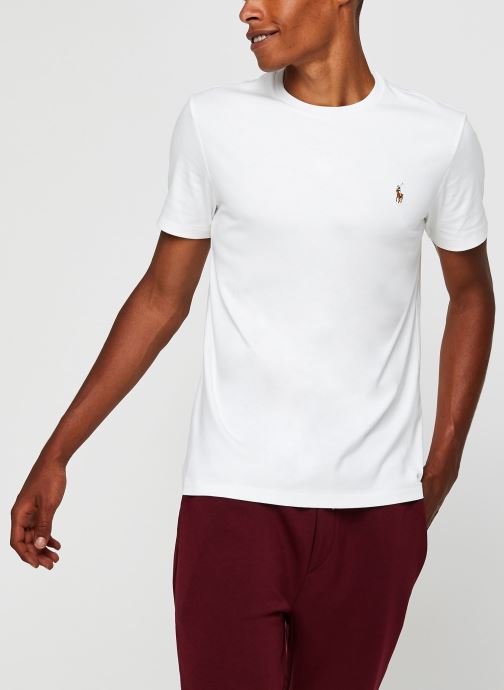 Vêtements Polo Ralph Lauren T-Shirt Coupe Ajustée En Coton Doux 710740727 pour  Accessoires