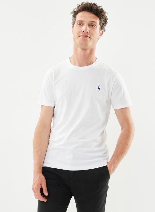 Vêtements Polo Ralph Lauren T-shirt ajusté à col rond en jersey pour  Accessoires