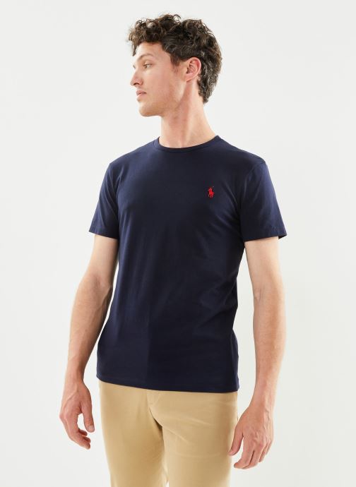 Vêtements Polo Ralph Lauren T-shirt ajusté à col rond en jersey pour  Accessoires