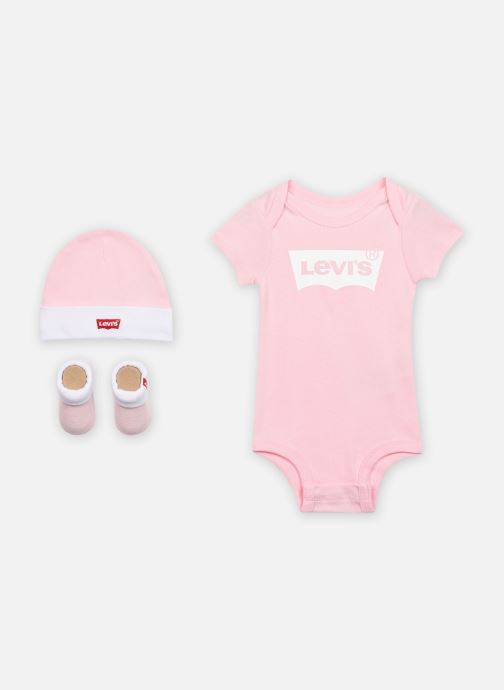 Vêtements Levi's Body manches courtes Classic Batwing Infant Hat, Bodysuit, Bootie Set 3Pc pour  Accessoires