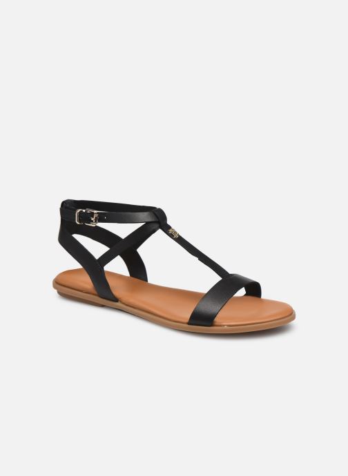 FEMININE LEATHER FLAT SANDAL par Tommy Hilfiger
