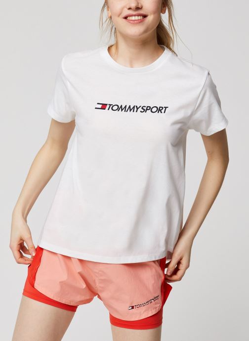Cotton Mix Chest Logo Top W par Tommy Sport