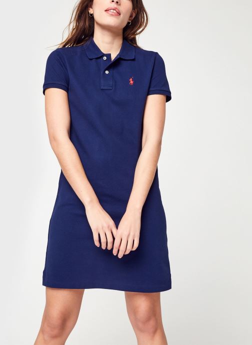 Vêtements Polo Ralph Lauren Polo Lcy Drs-Short Sleeve-Casual Dress pour  Accessoires