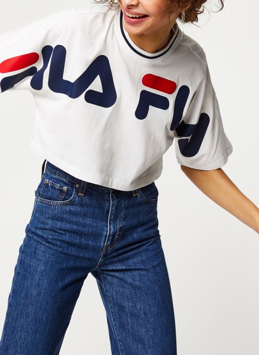 Barr Cropped Wide Tee par FILA