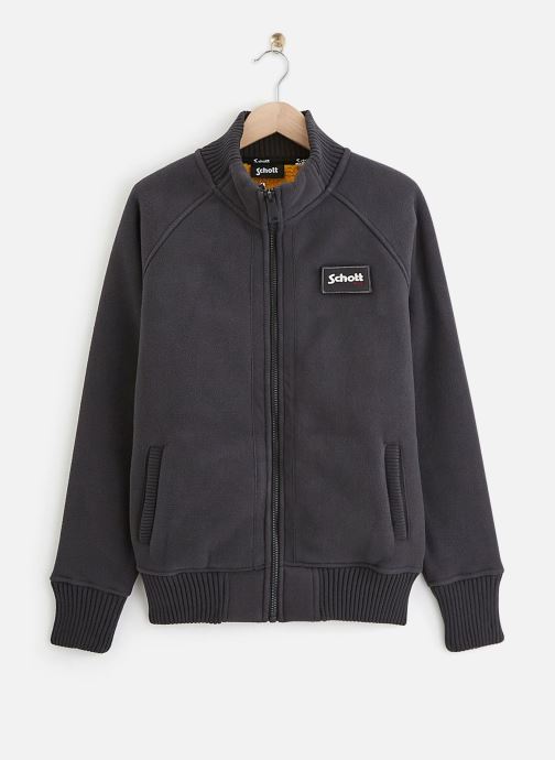 Gros Sweat Zippe Col Haut Badge Cwu Jem par Schott