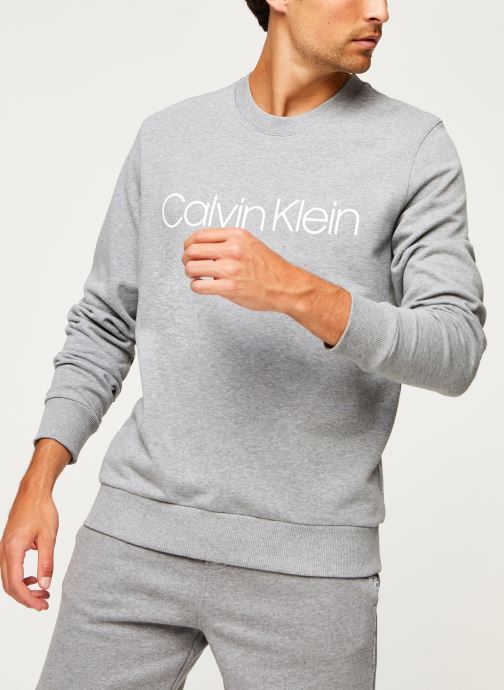 Cotton Logo Sweatshirt par Calvin Klein