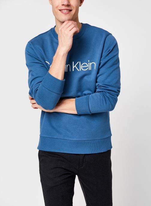 Cotton Logo Sweatshirt par Calvin Klein