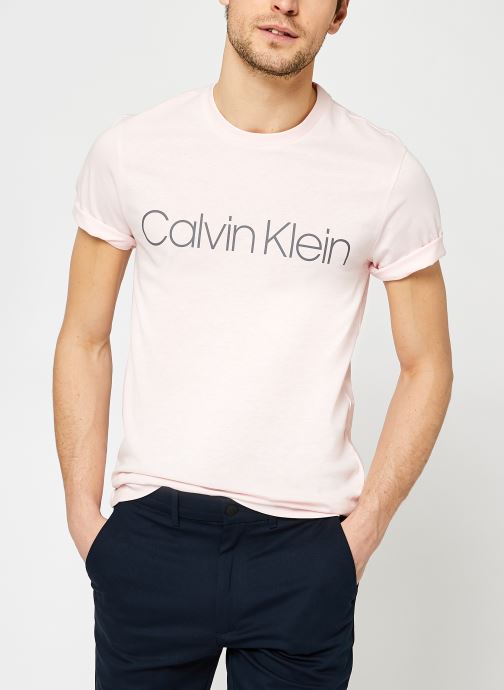 Cotton Front Logo T-Shirt par Calvin Klein
